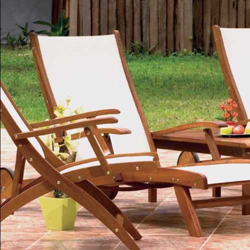 Muebles de exterior de madera jatoba de Tramontina Brasil Muebles de exterior de madera jatoba de Tramontina Brasil