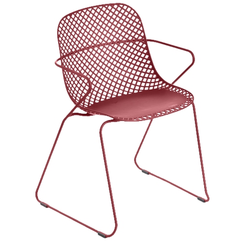 GF-5304 RAMATUELLE silla con brazos (rojo bossa nova)