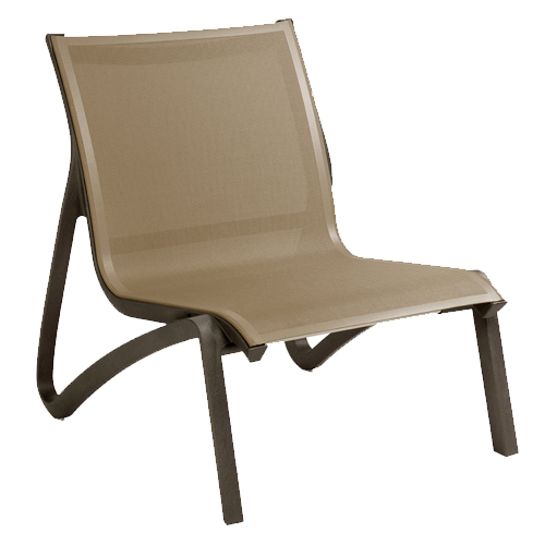GF-9601 SUNSET sillón bajo sin brazos (bronce fusion / cognac)