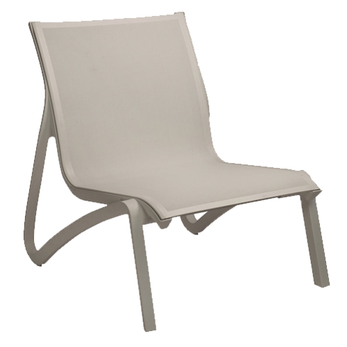 GF-9602 SUNSET sillón bajo sin brazos (platino / gris)
